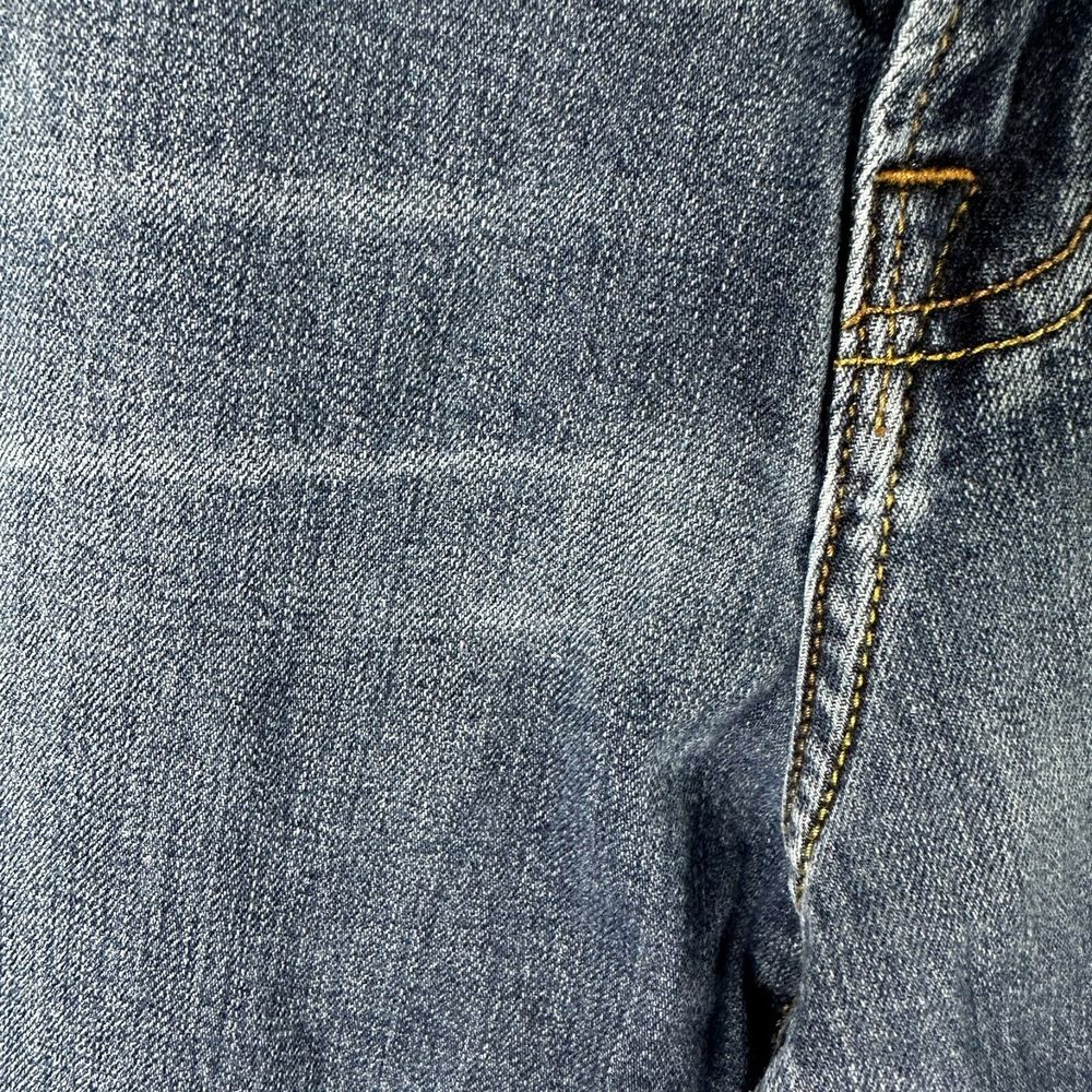 lucky brand 221 straight jeans mens 36x30 (36x31) blue denim* - Picture 3 of 15